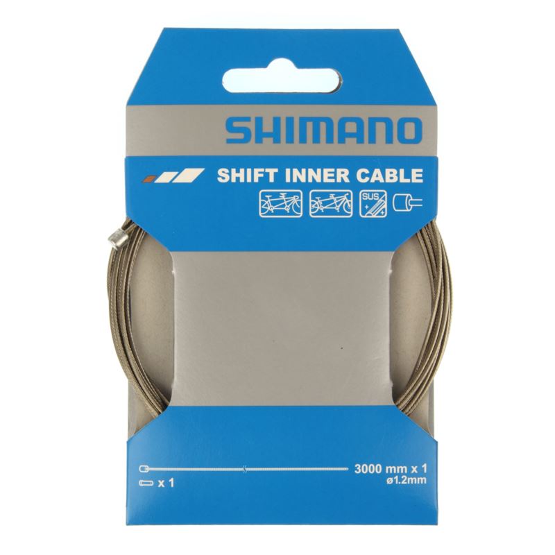 Linka przerzutki Shimano MTB nierdzewna 1,2x3000