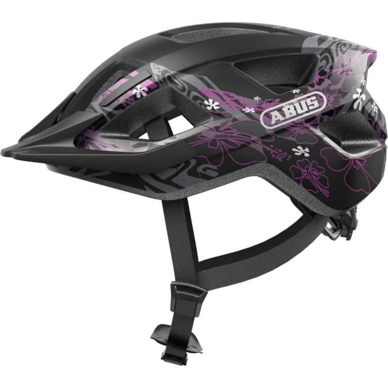 Kask Abus Aduro 3.0 LED maori blackberry M