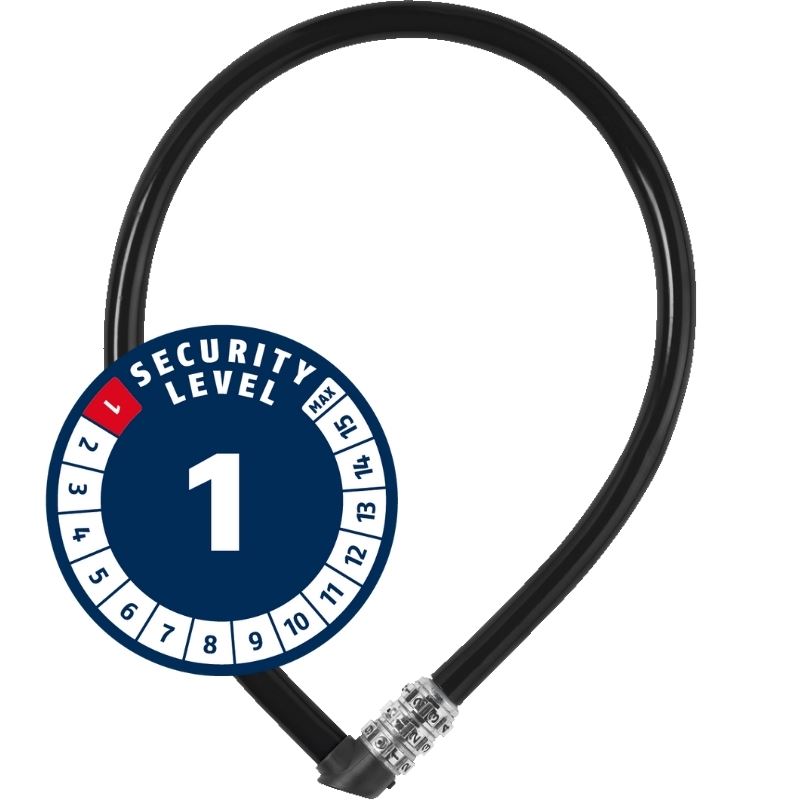 Zapięcie linka Abus 3406C/55 Black
