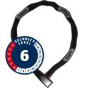 Zapięcie łańcuch Abus Catena 6806K/75 black