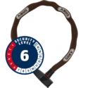 Zapięcie łańcuch Abus Catena 6806K/75 brown