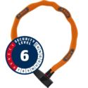 Zapięcie łańcuch Abus Catena 6806K/75 neon orange
