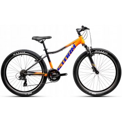 Rower dziecięcy Storm Racer 26" pomarańczowy czarny