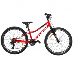 Rower dziecięcy Storm Rocky 24" czerwony