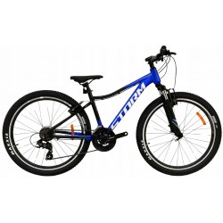 Rower dziecięcy Storm Racer 26" niebieski czarny 15