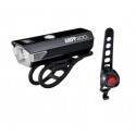 Zestaw lamp CATEYE AMPP 200 HL-EL042RC / ORB-RC TL-LD160RC