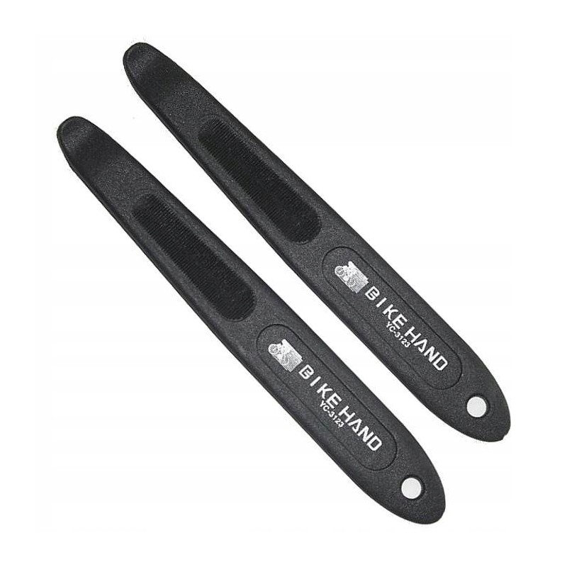 Łyżki do opon YC-3123 PCV długie czarne 2szt