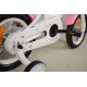 Rower ROMET TOLA 12" biało turkusowy