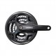 Mechanizm korbowy Shimano FCM311 48x38x28 czarny