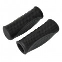 Chwyty kierownicy Velo VLG-749D2 92mm czarno szare