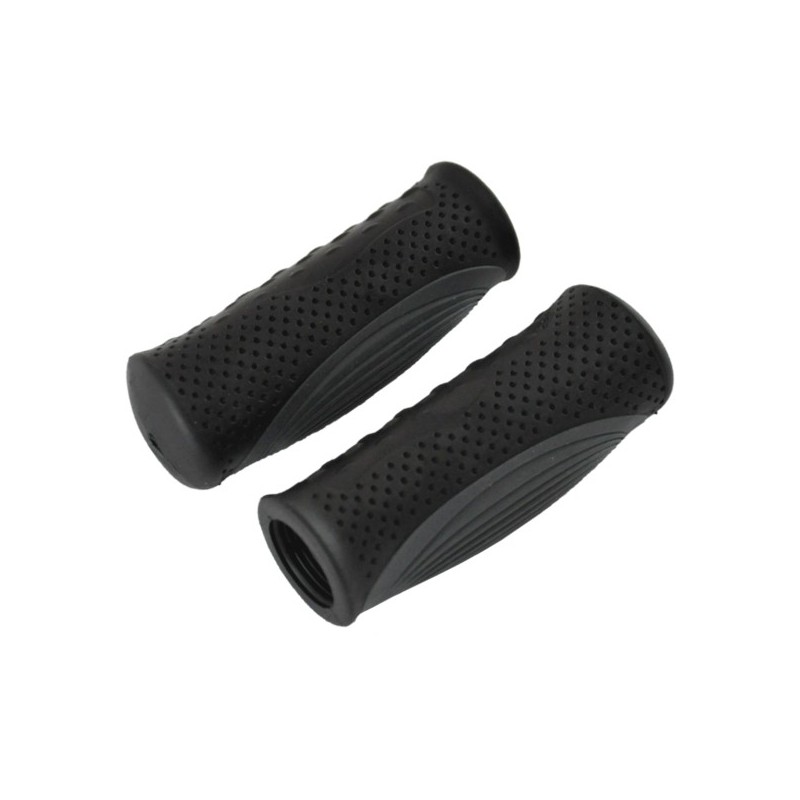 Chwyty kierownicy Velo VLG-749D2 92mm czarno szare