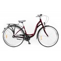 Rower miejski damski Storm Barcelone 3s bordo 17"