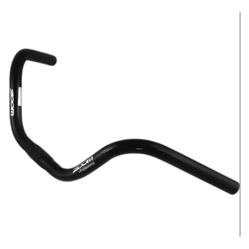 Kierownica ZOOM SU-AL Alu 500x105mm 63st. Czarna