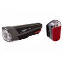 Zestaw lamp SPANNINGA Trigon Pyro 80 i 20 lumenów