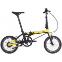 Rower elektryczny składany 16" DAHON K-Feather yellow