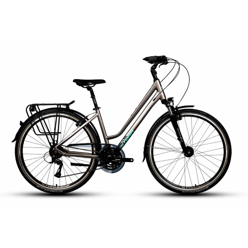 Rower Storm Maraton Lady 6.0 szary / morski 17"