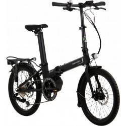Rower elektryczny DAHON Unio E20 składany czarny mat
