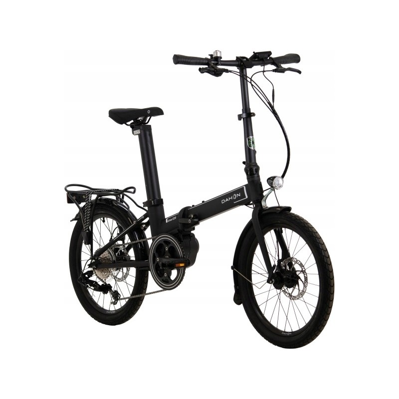 Rower elektryczny DAHON Unio E20 składany czarny mat