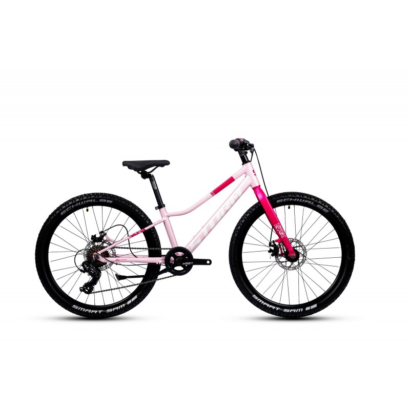 Rower dziecięcy Storm Bella 24" 2MD 7S ciemny / róż