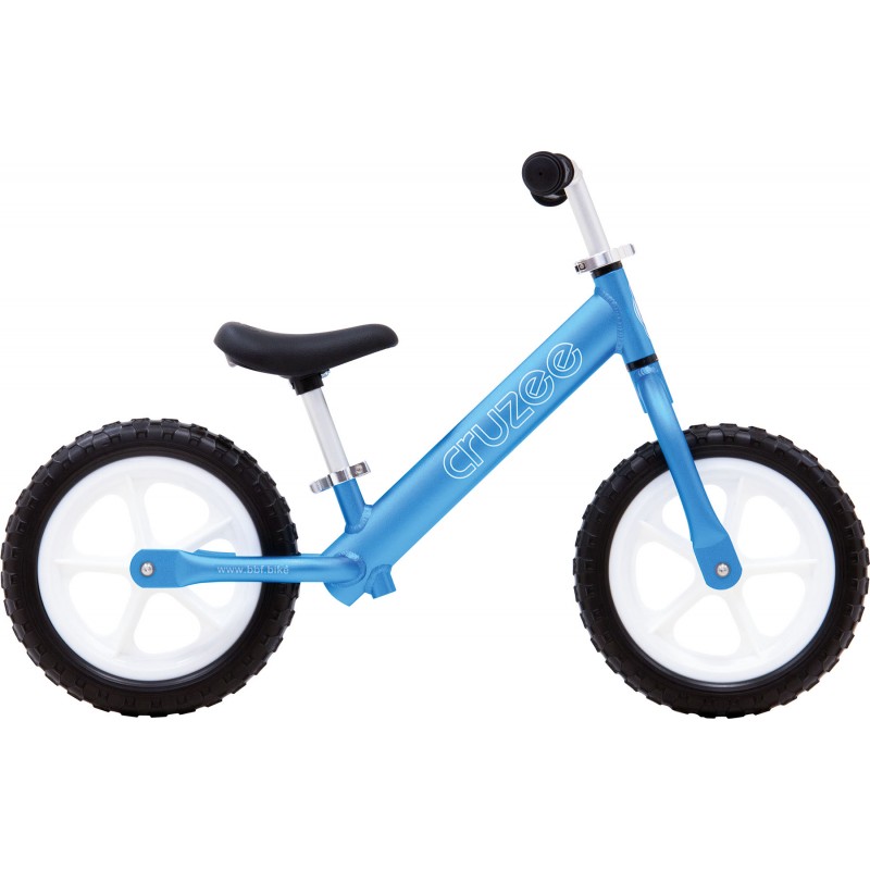 Rower biegowy Cruzee 12" niebieski czarne siodło