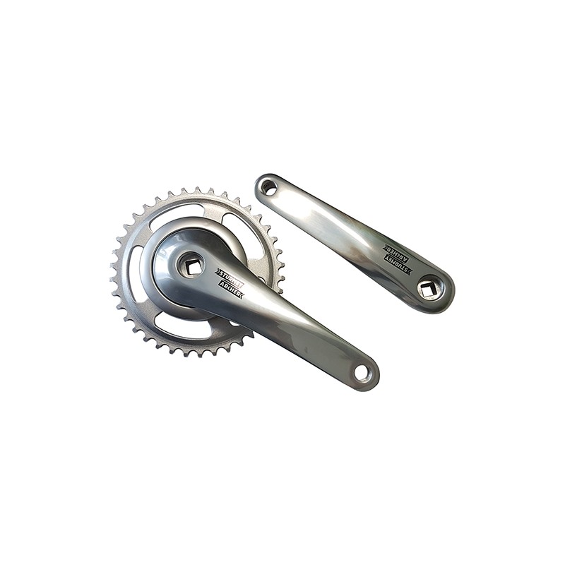 Mechanizm kobrowy Sunrace FCS608 38T 170mm srebrny