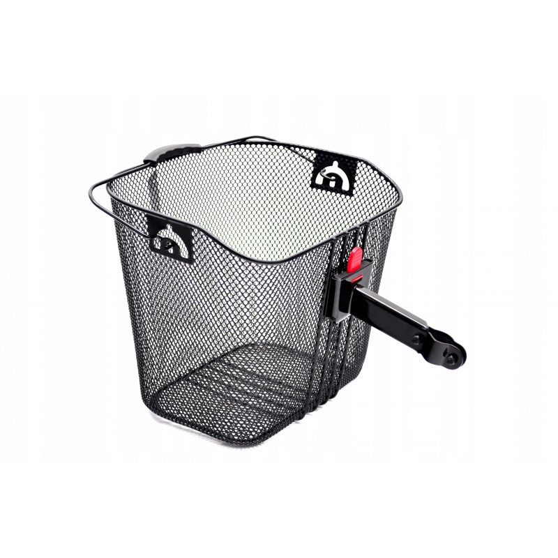 Kosz przód JET HT-102 stalowy uchwyt na wspornik czarny