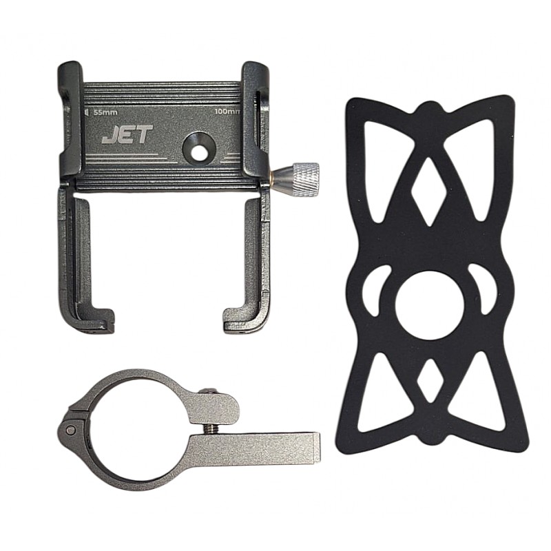 Uchwyt na smartfona JET P-10 tytanowy