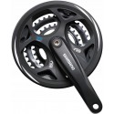 Mechanizm korbowy Shimano FCM311 42x32x22 czarny