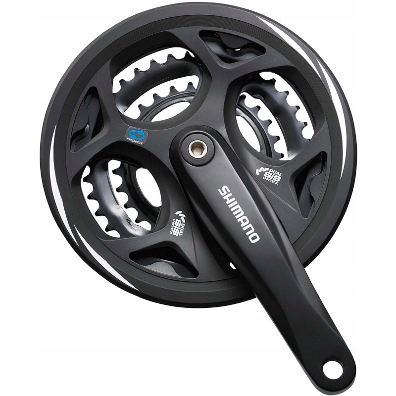 Mechanizm korbowy Shimano FCM311 42x32x22 czarny