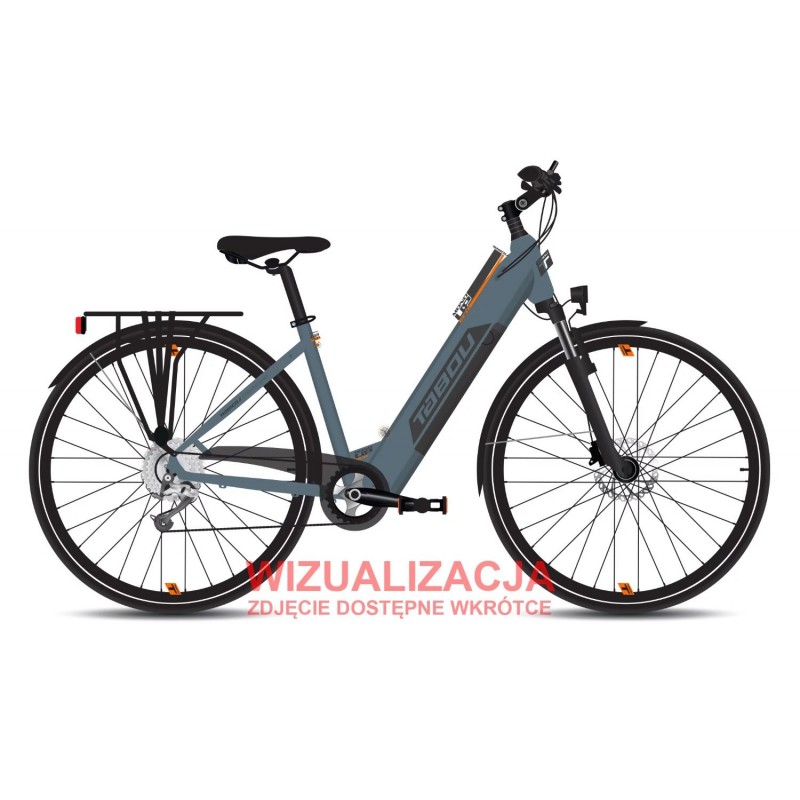 Rower elektryczny TABOU Mono Up Eco S envil / orange