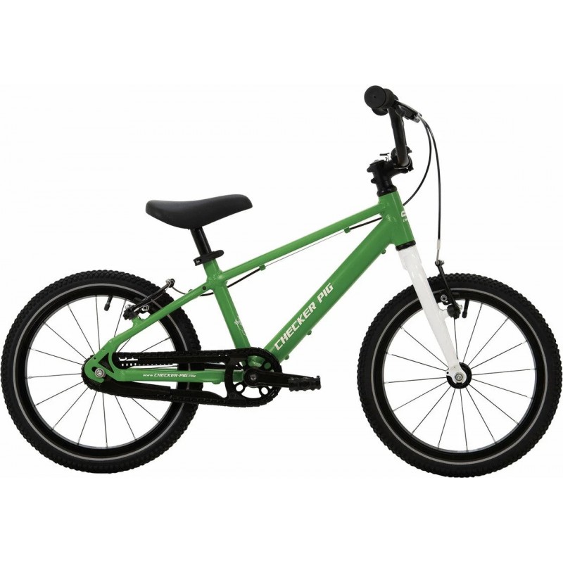 Rower dziecięcy Checker Pig Checker Lite 16″ – zielony