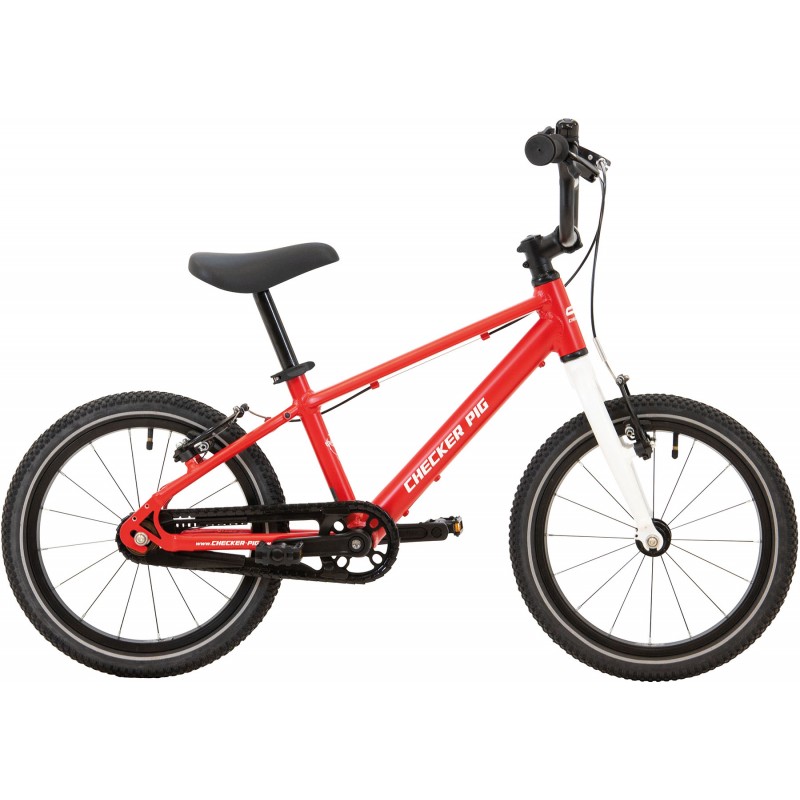 Rower dziecięcy Checker Pig Checker Lite 16″ – czerwony