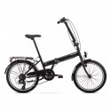 Rower składany 20" ROMET Wigry Eco czarny