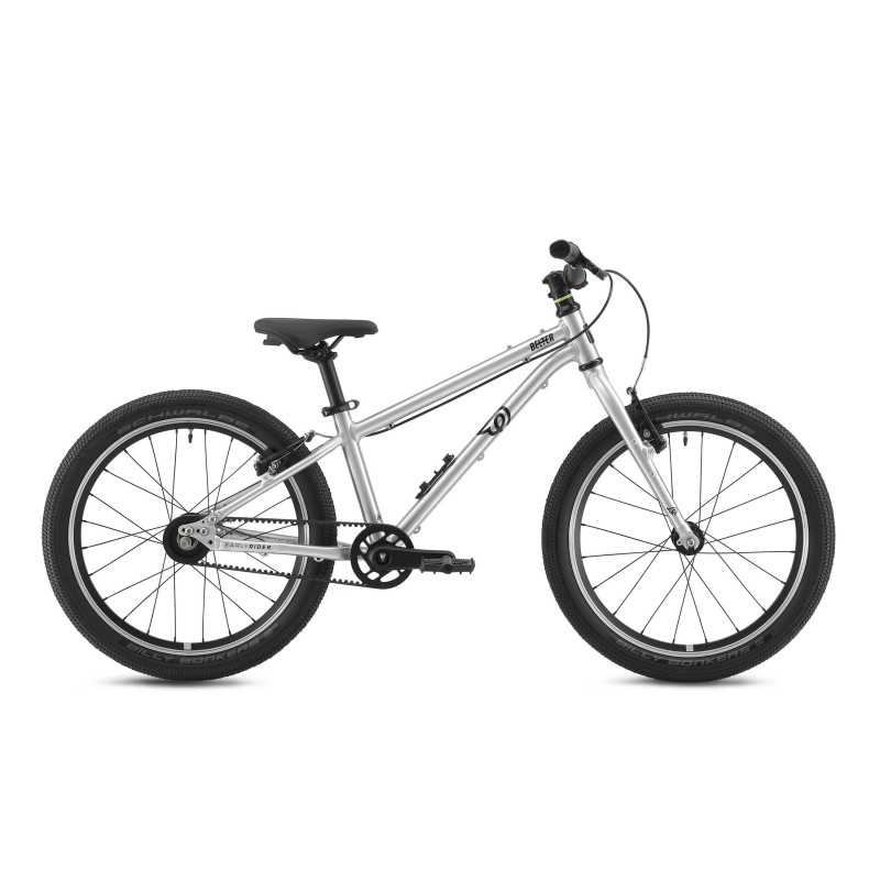 Rower dziecięcy EARLYRIDER Belter Auto 20" srebrny