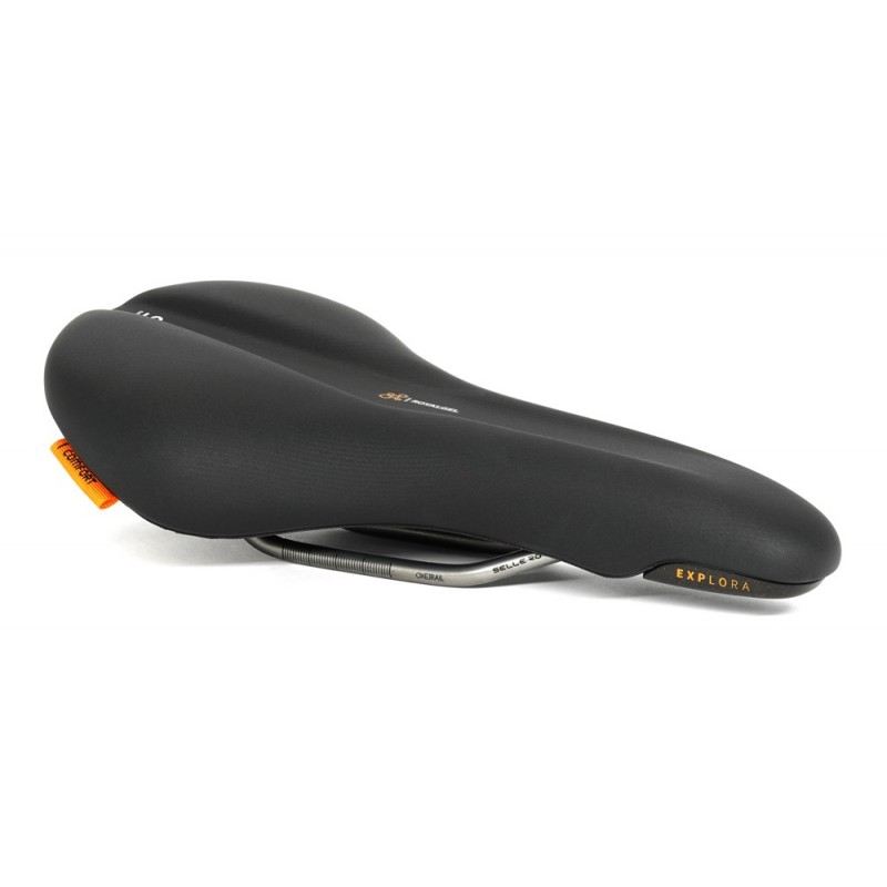 Siodło SELLE ROYAL EXPLORA ATHLETIC 45st. żelowe, unisex, 379g