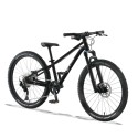 Rower dziecięcy KUbikes 24 S MTB Disc Czarny