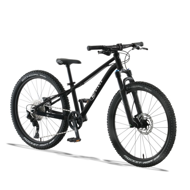 Rower dziecięcy KUbikes 24 S MTB Disc Czarny