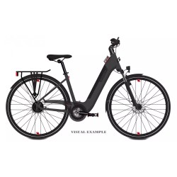 Rower elektryczny TABOU Mono Up Eco PLUS S antracyt / czerwony