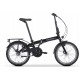 Rower składany TABOU 20 FOLD Urban black / silver