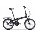 Rower składany TABOU 20 FOLD Urban black / silver