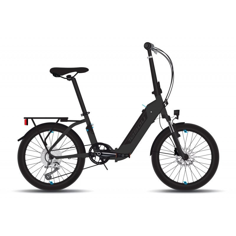 Rower elektryczny TABOU 20 FOLD UP 20 black / blue