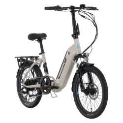 Rower elektryczny TABOU 20 FOLD UP 20 grey / black