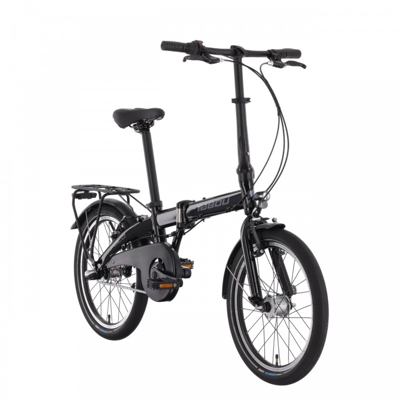 Rower składany TABOU 20 FOLD Urban black / silver