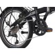 Rower składany TABOU 20 FOLD STREET black / gold
