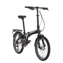 Rower składany TABOU 20 FOLD STREET black / gold