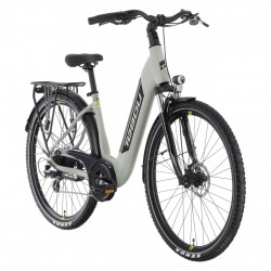 Rower elektryczny TABOU Mono Up Eco PLUS S szary / żółty