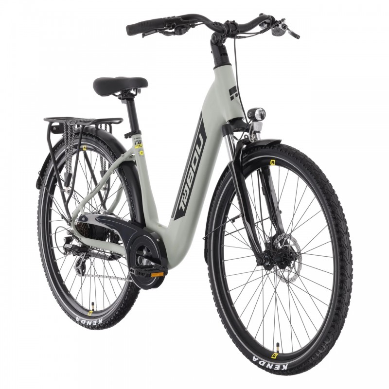 Rower elektryczny TABOU Mono Up Eco PLUS S szary / żółty
