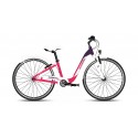 Rower młodzieżowy 24" TABOU Queen pink / white