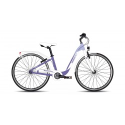 Rower młodzieżowy 24" TABOU Queen PLUS purple / white