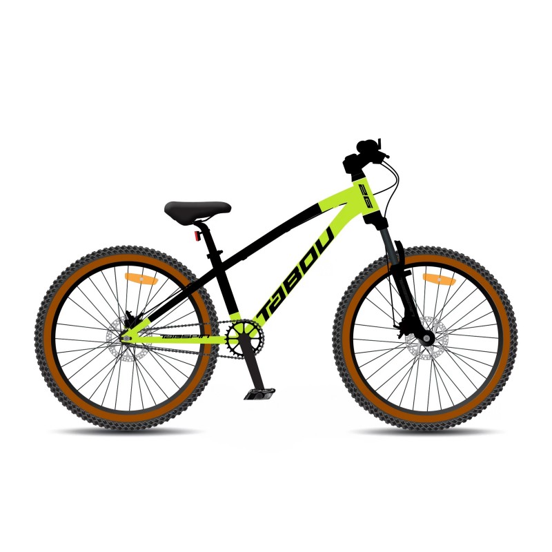 Rower młodzieżowy 26" TABOU Dirt TABSPIN lime black